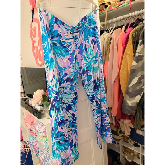 Lilly Pulitzer Pants - Lilly Pulitzer Georgia May Palazzo Pant in Off Top
